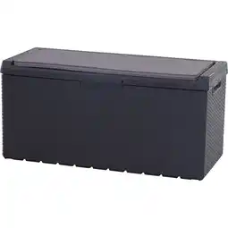 toom Baumarkt Siena Garden Kissenbox 'Portonovo' anthrazit 61 x 58,7 x 123,7 cm Angebot