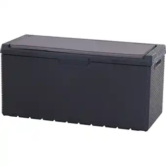 toom Baumarkt Siena Garden Kissenbox 'Portonovo' anthrazit 61 x 58,7 x 123,7 cm Angebot