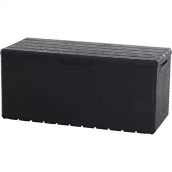 toom Baumarkt Siena Garden Kissenbox 'Portofino' anthrazit 60,5 x 56,2 x 123,7 cm Angebot