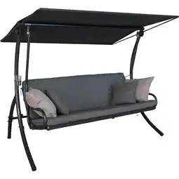 toom Baumarkt Angerer Freizeitmöbel Hollywoodschaukel 'Elegance' Smart stone 210 x 210 cm Angebot