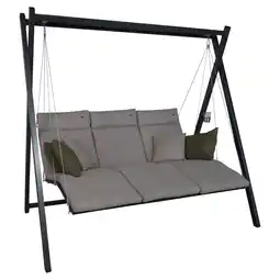 toom Baumarkt Hollywoodschaukel Relax 'Smart' 3-Sitzer sand Angebot