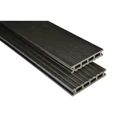 toom Baumarkt Kovalex Terrassendielen 'Exklusiv' anthrazit matt 2500 x 145 x 26 mm Angebot