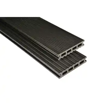 toom Baumarkt Kovalex Terrassendielen 'Exklusiv' anthrazit matt 2500 x 145 x 26 mm Angebot