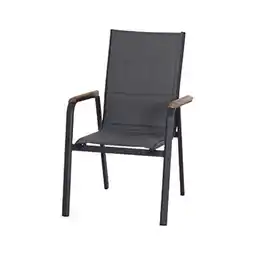 toom Baumarkt Siena Garden Stapelsessel 'Tesoro' matt anthrazit Angebot