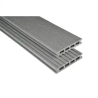 toom Baumarkt Terrassendielen 'Exklusiv' grau 4000 x 145 x 26 mm Angebot