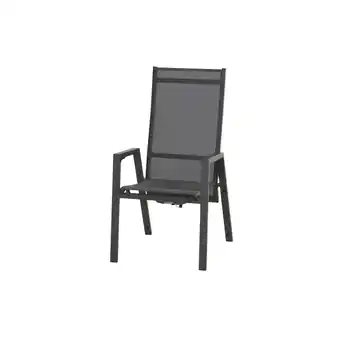 toom Baumarkt Siena Garden Sessel 'Savona' matt anthrazit 60 x 111,5 x 74 cm Angebot