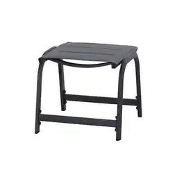 toom Baumarkt Siena Garden Hocker 'Tesoro' matt-anthrazit 51 x 44 x 52 cm Angebot