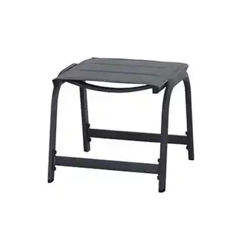 toom Baumarkt Siena Garden Hocker 'Tesoro' matt-anthrazit 51 x 44 x 52 cm Angebot