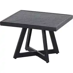 toom Baumarkt Siena Garden Gartentisch 'Alexis' matt-anthrazit 50 x 50 x 35 cm Angebot
