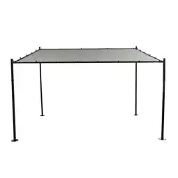 toom Baumarkt Siena Garden Pavillon 'Levino' hellgrau 300 x 400 cm Angebot