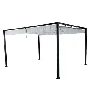 toom Baumarkt Siena Garden Pavillon 'Sky' hellgrau 300 x 400 cm Angebot