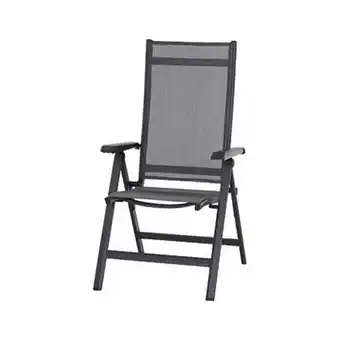 toom Baumarkt Siena Garden Klappsessel 'Tesoro' anthrazit 68 x 59 x 110 cm Angebot
