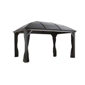 toom Baumarkt Sojag Pavillon 'Moreno 10 x 14' anthrazit 298 x 423 x 283 cm Angebot