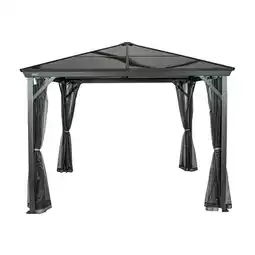 toom Baumarkt Sojag Pavillon 'Verona 10 x 10' anthrazit 298 x 298 x 261 cm Angebot