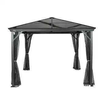 toom Baumarkt Sojag Pavillon 'Verona 10 x 10' anthrazit 298 x 298 x 261 cm Angebot