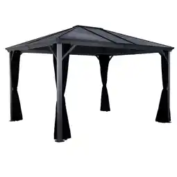 toom Baumarkt Sojag Pavillon 'Ventura 10 x 10' anthrazit 296 x 296 x 261 cm Angebot