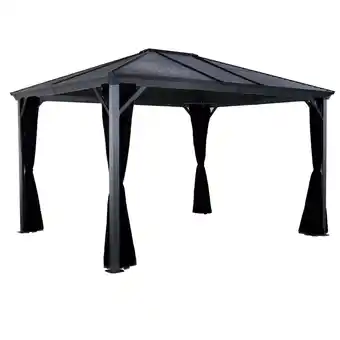toom Baumarkt Sojag Pavillon 'Ventura 10 x 10' anthrazit 296 x 296 x 261 cm Angebot