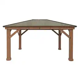toom Baumarkt Westmann Pavillon 'Devon 12 x 16' Natur 371 x 490 x 315 cm Angebot