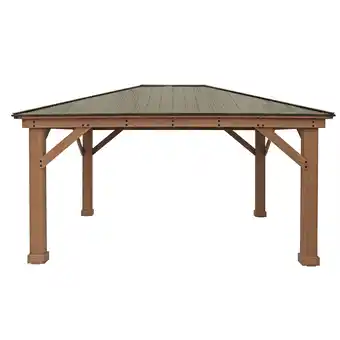 toom Baumarkt Westmann Pavillon 'Devon 12 x 16' Natur 371 x 490 x 315 cm Angebot