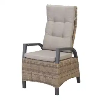toom Baumarkt Hochlehner 'Amelia' grau/beige 60 x 68 x 110 cm Angebot