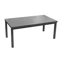 toom Baumarkt bellavista Gartentisch 'Boston' anthrazit 100 x 77,5 x 180 cm Angebot