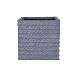 toom Baumarkt toom Pflanzwürfel 'Pacaya' Fibreclay grau 19 x 19 x 19 cm Angebot