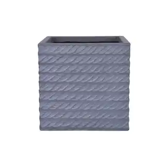 toom Baumarkt toom Pflanzwürfel 'Pacaya' Fibreclay grau 19 x 19 x 19 cm Angebot