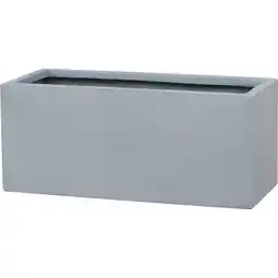 toom Baumarkt toom Blumenkasten 'Palomo' Polyfibre Betonoptik grau 50 x 21 x 21 cm Angebot