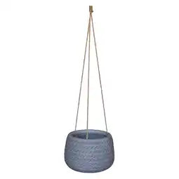 toom Baumarkt toom Hängeampel 'Pacaya' Fiberglas grau P75 Ø 24 x 16 cm Angebot