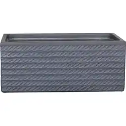 toom Baumarkt toom Pflanzkasten 'Pacaya' Fiberglas grau P75 65x30x30cm Angebot