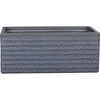 toom Baumarkt toom Pflanzkasten 'Pacaya' Fiberglas grau P75 65x30x30cm Angebot