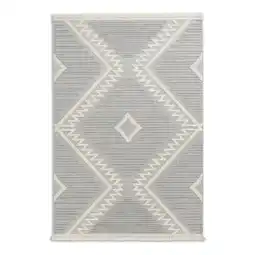 toom Baumarkt Schöner Wohnen Kollektion In-& Outdoor-Teppich 'Summer' grau 133 x 190 cm Angebot