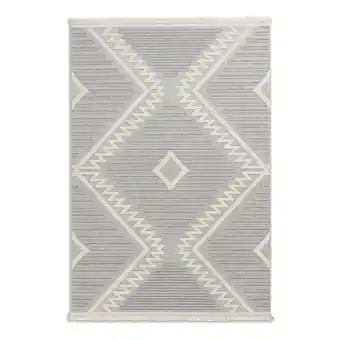 toom Baumarkt Schöner Wohnen Kollektion In-& Outdoor-Teppich 'Summer' grau 133 x 190 cm Angebot