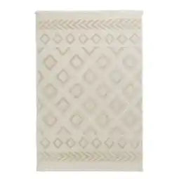 toom Baumarkt Schöner Wohnen Kollektion In-& Outdoor-Teppich 'Summer' beige Quadrate 160 x 230 cm Angebot