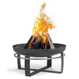 toom Baumarkt Feuerschale 'Viking' schwarz Ø 60 x 36 cm Angebot
