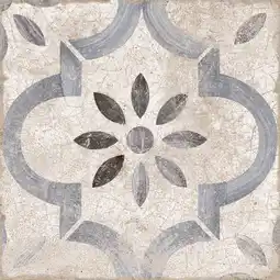 toom Baumarkt Bodenfliese 'Retro Mesina azul' Feinsteinzeug mehrfarbig 22,5 x 22,5 cm Angebot