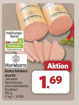 Famila Nord West Hofschinken- wurst Angebot
