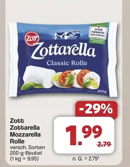 Famila Nord West Zott Zottarella Mozzarella Rolle Angebot