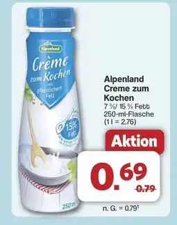 Famila Nord West Alpenland Creme zum Kochen Angebot