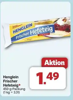 Famila Nord West Henglein Fris Hefeteig* Angebot