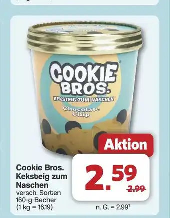 Famila Nord West Cookie Bros. Keksteig zum Naschen Angebot
