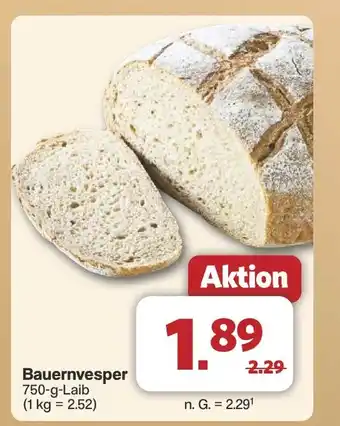 Famila Nord West Bauernvesper Angebot