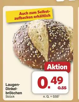 Famila Nord West Laugen- Dinkel- brötchen Stück Angebot
