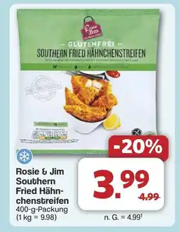 Famila Nord West Rosie & Jim Southern Fried Hähn- chenstreifen Angebot
