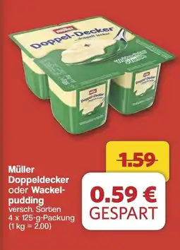 Famila Nord West Müller Doppeldecker oder Wackel- pudding Angebot