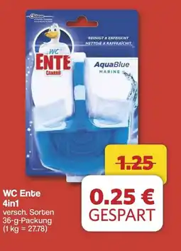 Famila Nord West WC Ente 4in1 Angebot