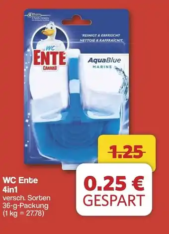 Famila Nord West WC Ente 4in1 Angebot