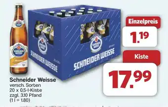 Famila Nord West Schneider Weisse Angebot