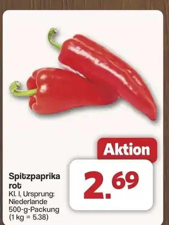 Famila Nord West Spitzpaprika rot Angebot