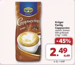 Famila Nord West Krüger Family Cappuccino Angebot